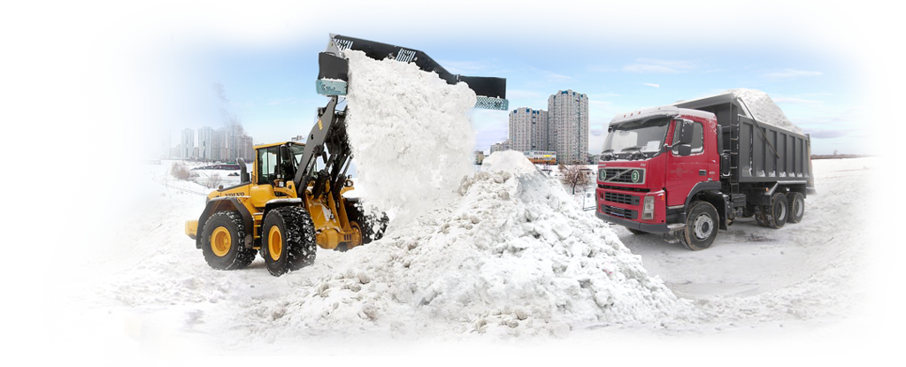 Уборка и вывоз снега в Санкт-Петербурге (СПб)